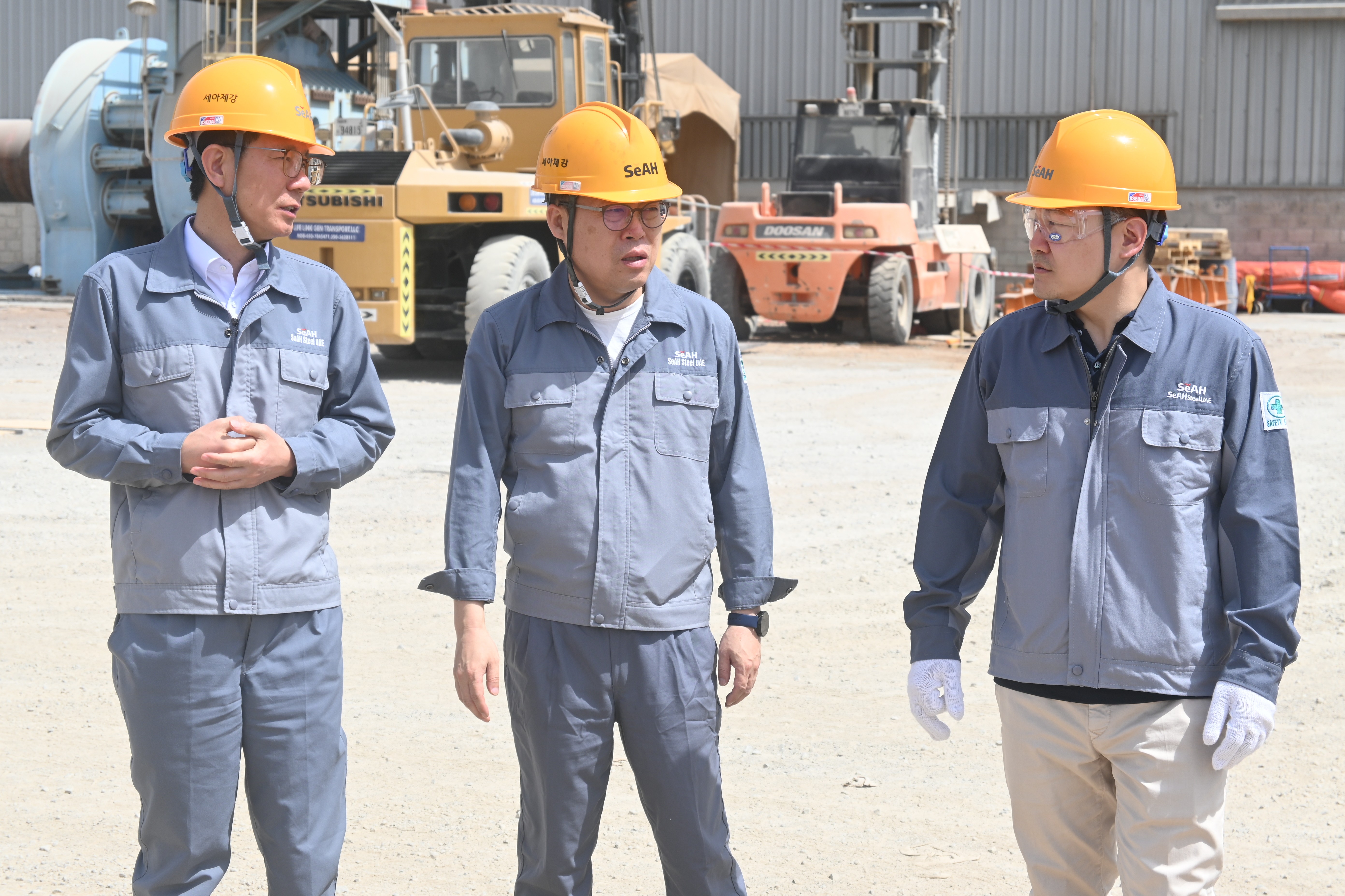 Tour of material handling and logistics area