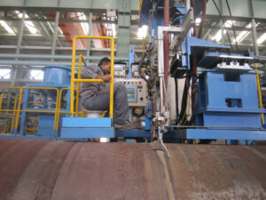 Girth Welding Outside